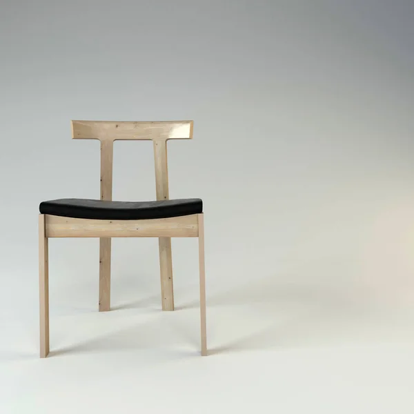 Torii Chair Isolated White Good Presentations Interiror — Stock Photo, Image