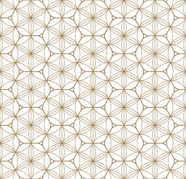 Kesintisiz geometrik model Japon süs Kumiko tabanlı .