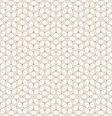 Seamless modeli Japon süs Kumiko dayalı
