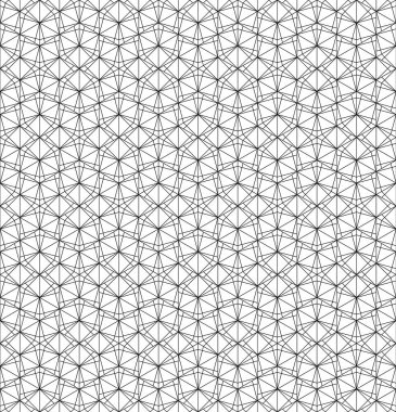 Seamless modeli Japon süs Kumiko dayalı