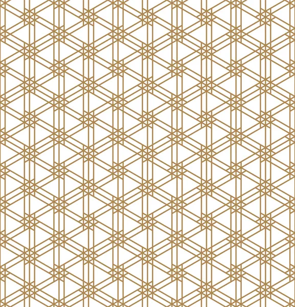 Japon marangoz stili Kumiko Zaiku 'dan esinlenilmiş kusursuz geometrik desen.