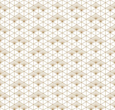 Kesintisiz geometrik model Japon süs Kumiko tabanlı .