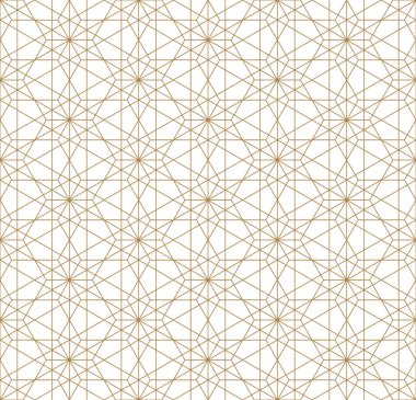 Kesintisiz geometrik model Japon süs Kumiko tabanlı.