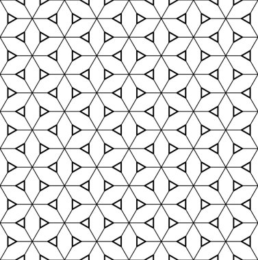 Seamless modeli Japon geometrik süsleme Kumiko dayalı.