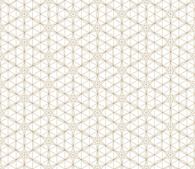 Kusursuz desenli Japon Shoji Kumiko. Şablon, kumaş, tekstil, ambalaj kağıdı, lazer kesim ve oyma için. Japon şablon arka plan vektörü. Karmaşık süs. İnce çizgiler.