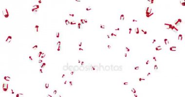 düşen Noel hediye kutuları hediye ile beyaz arka plan üzerinde patlama ile alfa kanalı mat kutu, şenlikli tatil