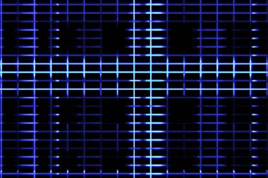 soyut dijital dikey ve yatay elettric mavi çizgiler hareket, animasyon teknoloji arka plan