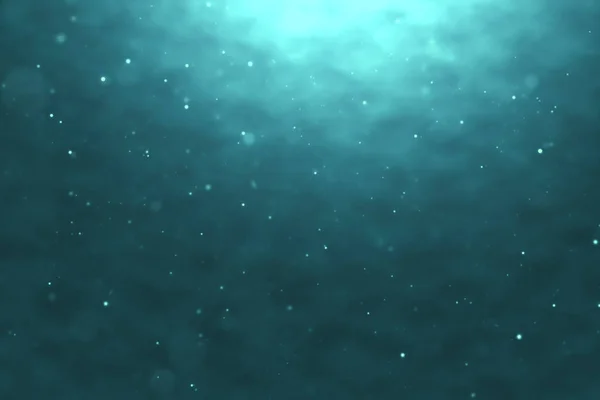 Wysokiej jakości, idealnie Płynna pętla głęboki błękit oceanu fal od podwodne tło z mikro cząstek — Zdjęcie stockowe