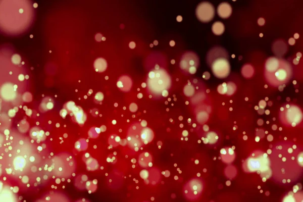 Abstracto gradiente de Navidad fondo rojo con flujo de bokeh, festivo fiesta feliz año nuevo —  Fotos de Stock