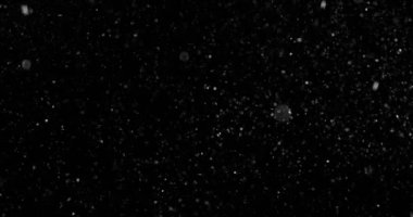 soyut toz parçacıklarının koyu arka plan kar taneleri karda tarihlerde