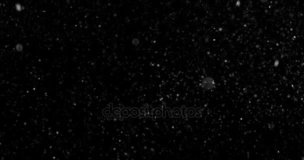 particules de poussière abstraites comme la neige sur fond sombre flocons de neige 