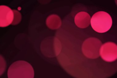 soyut mor Menekşe balonlar parçacıklar bokeh siyah arka plan, olay Festival mutlu yeni yıl tatili