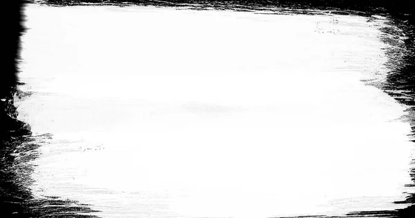 Αφηρημένη ζωγραφική βούρτσα εγκεφαλικό επεισόδιο μετάβαση μαύρο και άσπρο φόντο, εικόνα του splash μπογιά — Φωτογραφία Αρχείου