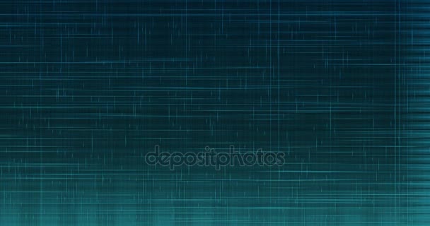 Abstract digital vertical and horizontal elettric blue lines background movement — Stock Video