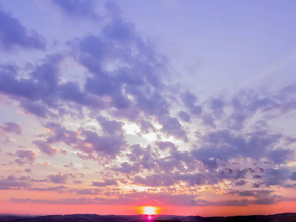 일몰 장면 바탕 화면 배경, 화려한 하늘 소프트 — 스톡 사진