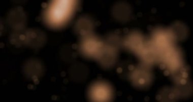 siyah zemin üzerine altın tatil mutlu yeni yıl akan bokeh ile Noel altın ışıltı