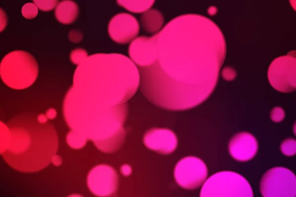 Fioletowy fiołek pęcherzyki streszczenie cząstek bokeh na czarnym tle, imprezy świąteczne szczęśliwego nowego roku wakacje — Zdjęcie stockowe