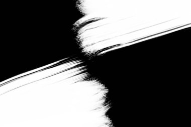 soyut boya fırça konturu siyah beyaz geçiş arka plan, boya sıçrama 