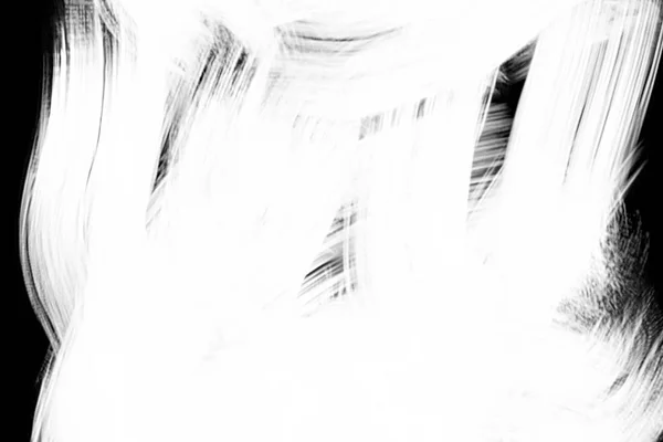 Abstracte verf penseel lijn zwart / wit overgang achtergrond, verf illustratie — Stockfoto