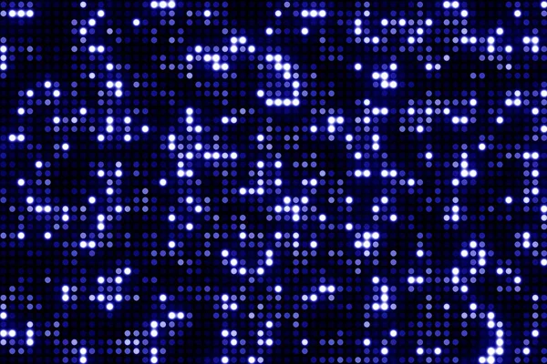 Abstrakte blaue Gradienten Reflektoren dot glitzern und funkeln nahtlos — Stockfoto