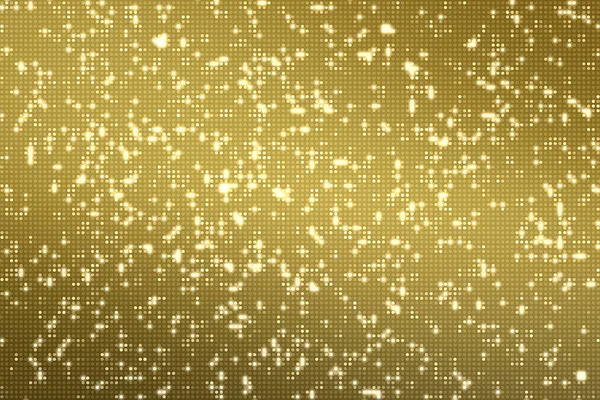 Abstract golden reflectors dot glitter and sparkles seamless loo — Stock Photo, Image