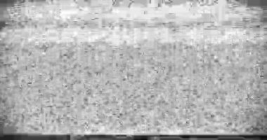 Renkli vhs arıza gürültü arka plan gerçekçi titreşim, analog vintage televizyon sinyali kötü parazit, statik ses arkaplan, hazır