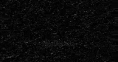 kar yukarıdan düşen Noel çok ağır güçlü kar taneleri, kış tatili xmas ile siyah arka plan üzerinde sorunsuz döngü yıldız