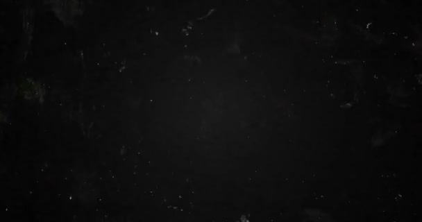 Grunge Film Vechi Fundal Negru Pâlpâie Realistă Semnal Analogic Vintage — Videoclip de stoc