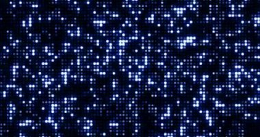 glitter ve pırıltılar sorunsuz döngü, tatil mutlu yeni yıl disko partisi ve gece kulübü arka plan kavramı soyut mavi degrade reflektörler nokta