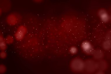 Kırmızı bokeh flowin ile Noel degrade kırmızı arka plan