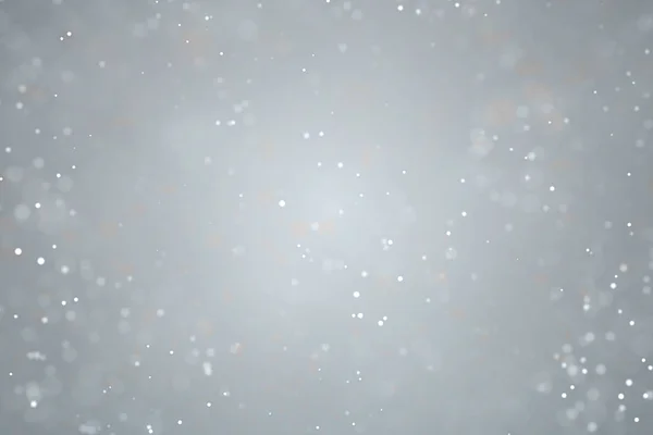 Kerst digitale glitter vonken zilverkleur deeltjes bokeh fl — Stockfoto