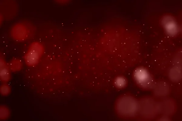 Abstract christmas gradient red background with red bokeh flowin — Stock Photo, Image