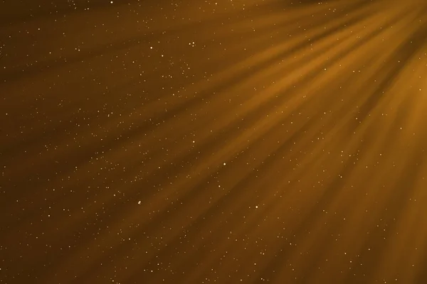 Weihnachten Goldgradient Funkeln Glitzernde Staubpartikel Von Oben Auf Schwarzem Hintergrund — Stockfoto