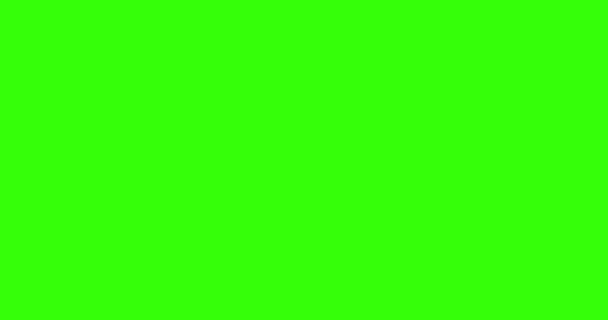 Grijze Gescheurd Papier Met Multi Verscheurd Effect Chroma Key Groen — Stockvideo