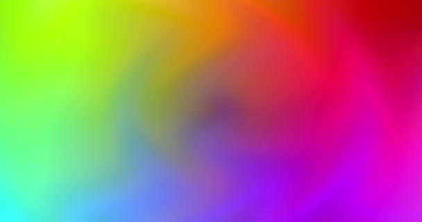 Multi Color Gradient Abstract Splash Verf Penseel Horizontale Pennenstreek Gekleurde — Stockvideo