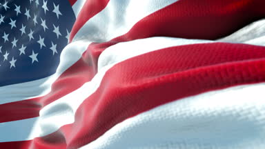 yan görünüm, yıldızlar ve çizgiler, Amerika Birleşik Devletleri Amerikan ABD bayrağı 