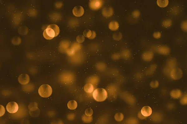Natal gradiente de ouro brilho brilho partículas de poeira de cima — Fotografia de Stock
