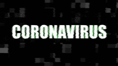Bozuk arka plan, koronavirüs hücreleri covid-19 gribi gibi tehlikeli grip virüsü vakaları dünya hastalık hücreleri konseptinde salgın sağlık riski olarak algılanıyor.