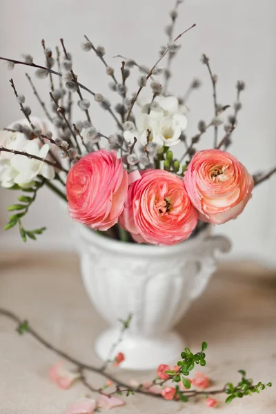 Virágcserép virágok — Stock Fotó