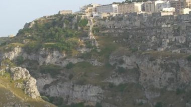 Matera kayalık şehrin mimarisi