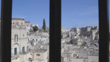 Pencere uzaydan gelen eski şehir