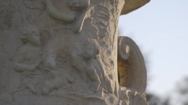 İtalyan dekoratif taş vazo