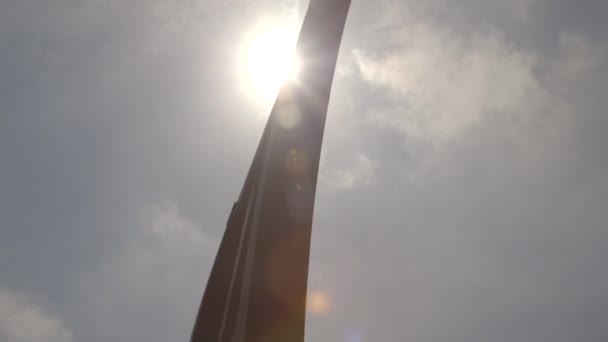 Cielo azul en tiempo soleado — Vídeo de stock