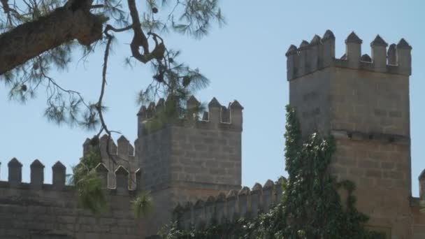 Antigua fortaleza en la península de Gallipoli — Vídeo de stock