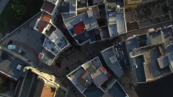 Bari Stadt und Straßen — Stockvideo