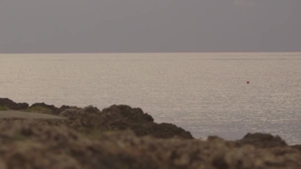 Costa rocosa del mar — Vídeos de Stock