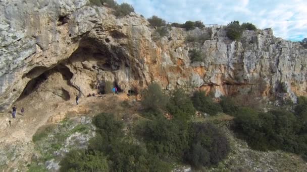 Gorge in Gravina Di Puglia, Italy — Stock videók