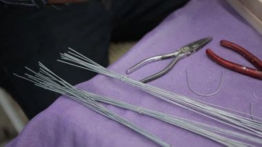 Usta tablo tel, perçin ve dekoratif Hatıra Eşyası yapmak için Kerpeten
