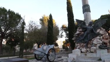 Anıt Angevine Swabian bir şatoda, Manfredonia, Puglia, İtalya 
