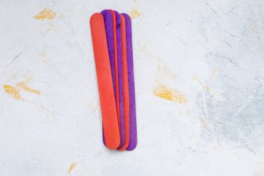 Sanat ve el sanatları için renkli çubuklar.